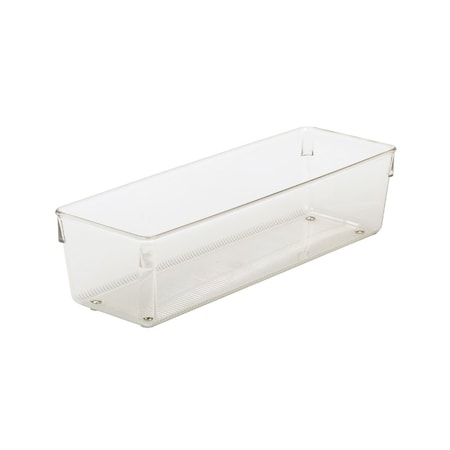 Interdesign iDesign Linus 3 in. H X 4 in. W X 12 in. D Plastic Drawer Organizer 52930